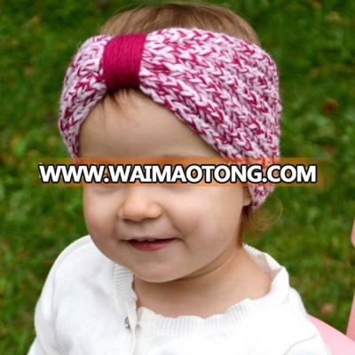 Crochet Headband Bohemian Knot Wool Hair Accessories Baby Knit Headband