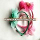 artificial flower head baby girl